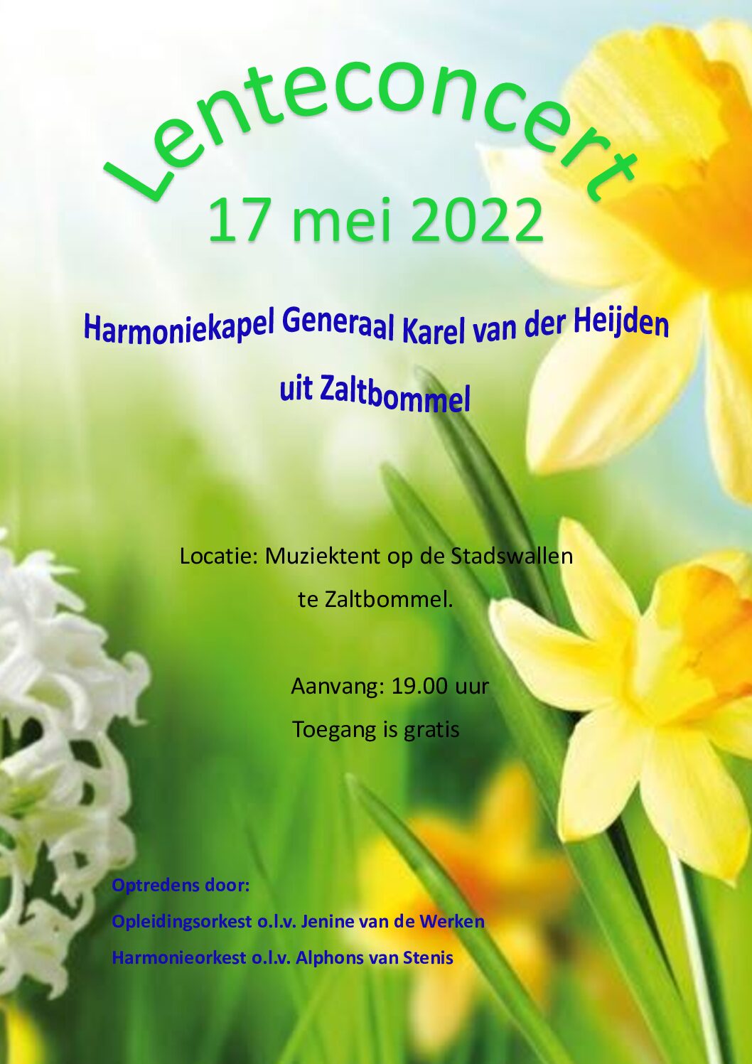 Lenteconcert Dinsdag 17 Mei 2022